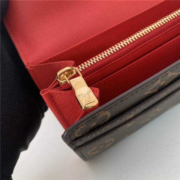 Louis Vuitton SARAH WALLET Monogram canvas Poppy High