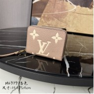 Louis Vuitton ZIPPY COIN PURSE Monogram Empreinte M69797 Grey/Cream High