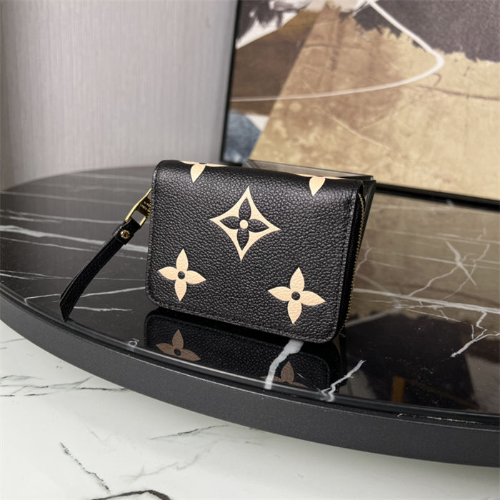 Louis Vuitton ZIPPY COIN PURSE Monogram Empreinte M69797 Black High