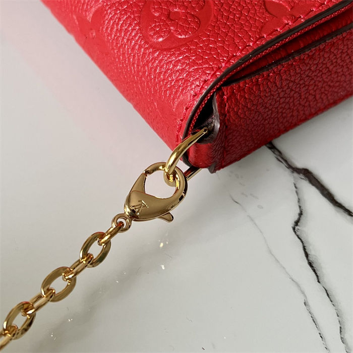 Louis Vuitton FÉLICIE POCHETTE Monogram Empreinte M64064 High