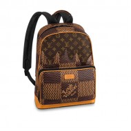 Louis Vuitton CAMPUS BACKPACK Giant Damier Ebene and Monogram High