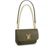 Louis Vuitton LOCKME CHAIN PM Khaki Green High