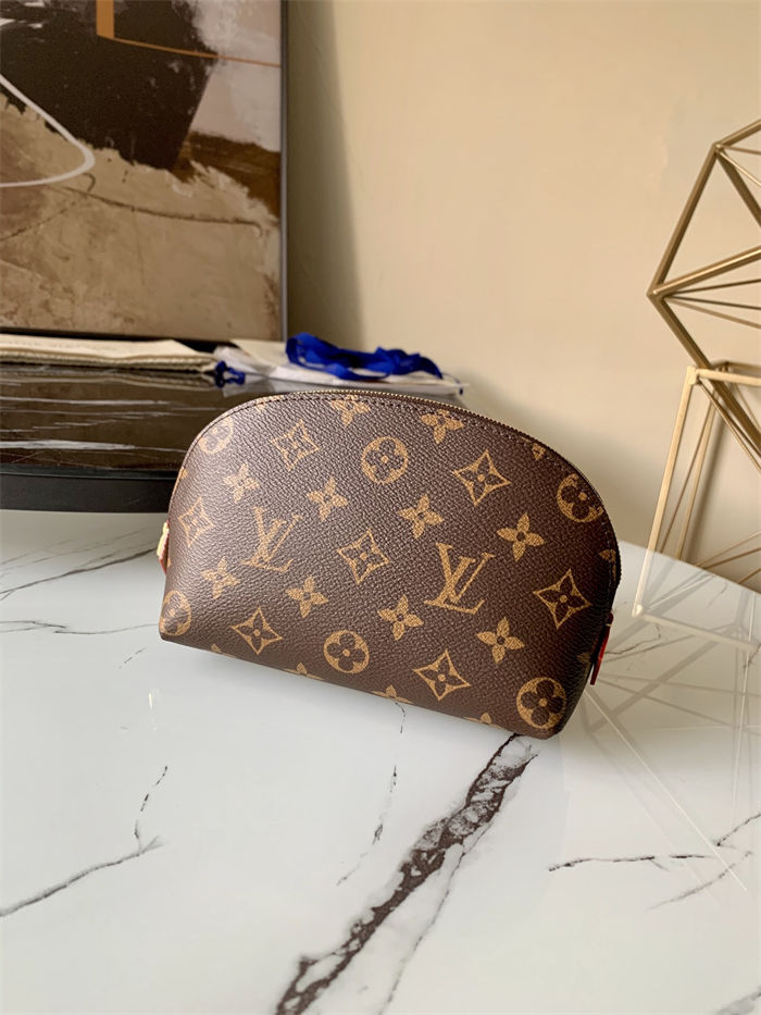 Louis Vuitton COSMETIC POUCH PM Monogram M47515 High