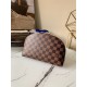 Louis Vuitton COSMETIC POUCH GM Damier Ebene N47353 High