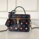 Louis Vuitton GAME ON VANITY PM BAG Black High