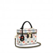 Louis Vuitton GAME ON VANITY PM BAG White High