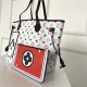 Louis Vuitton GAME ON NEVERFULL MM White High