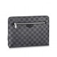 Louis Vuitton NEW POUCH Damier Graphite High