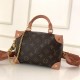 Louis Vuitton PETITE MALLE SOUPLE Monogram Peach High