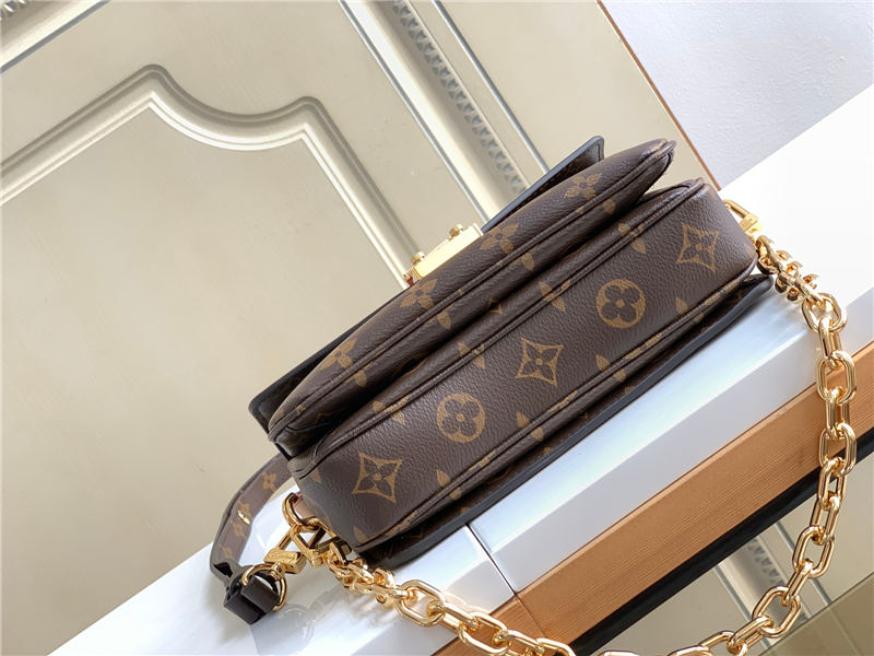 Louis Vuitton POCHETTE MÉTIS EAST WEST Monogram coated canvas M46279 High