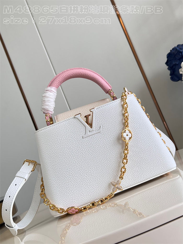 Louis Vuitton Capucines BB Taurillon leather M48865 Pink High