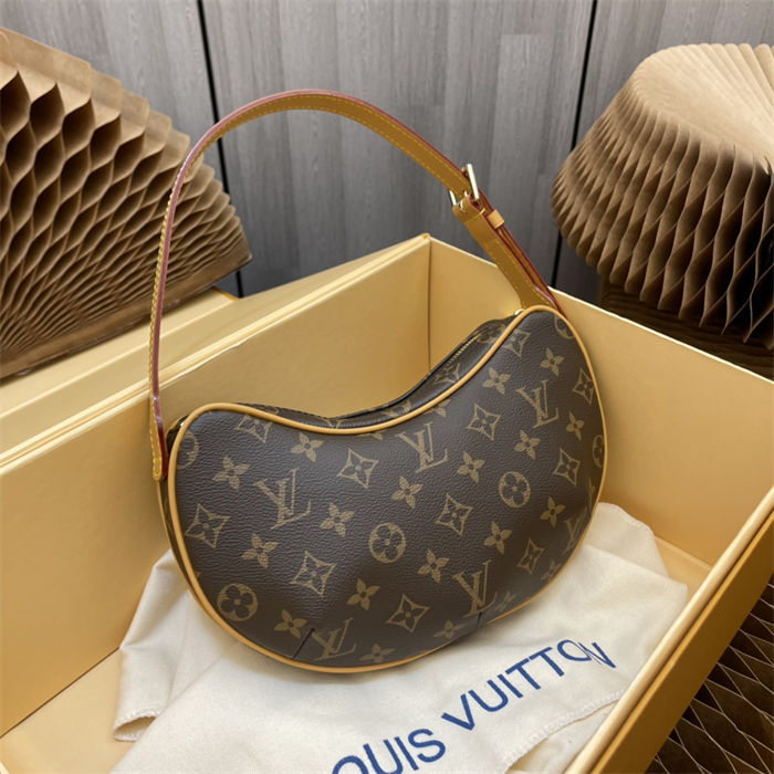 Louis Vuitton POCHETTE CROISSANT Shoulder Bag Monogram M51510 High