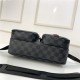 Louis Vuitton UTILITY Messenger Damier Graphite High