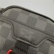 Louis Vuitton UTILITY Messenger Damier Graphite High