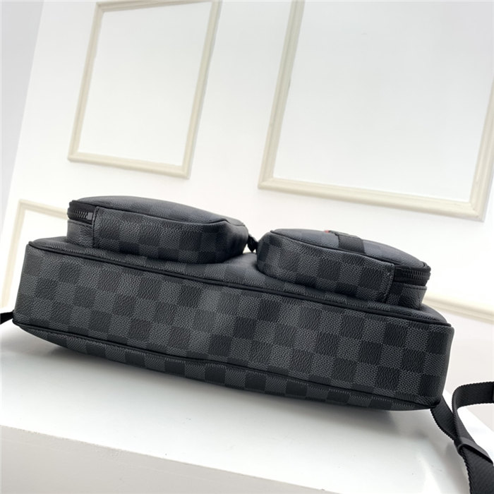 Louis Vuitton UTILITY BUSINESS BAG Damier Graphite High