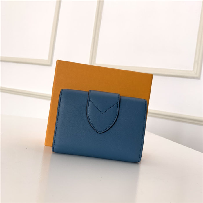 Louis Vuitton LV PONT 9 COMPACT WALLET Blue High