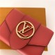 Louis Vuitton LV PONT 9 COMPACT WALLET Dahlia High