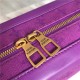 Louis Vuitton SOFT TRUNK Monogram Denim Purple High