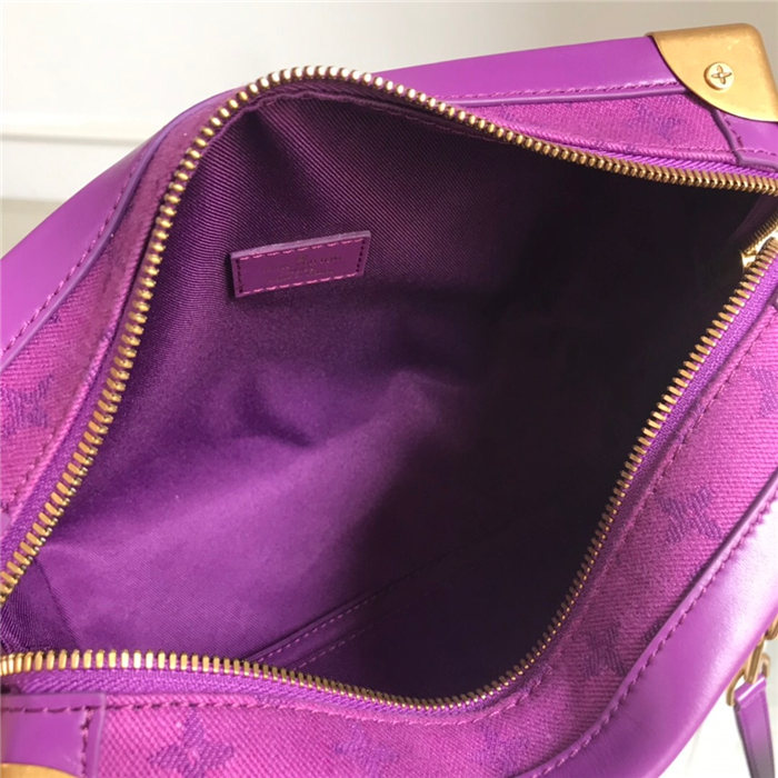 Louis Vuitton SOFT TRUNK Monogram Denim Purple High