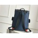 Louis Vuitton CHRISTOPHER PM Epi Navy High