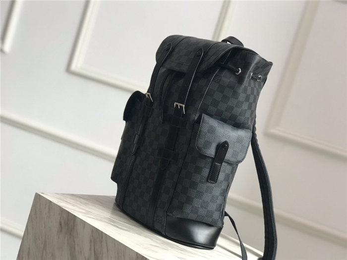 Louis Vuitton CHRISTOPHER PM Damier Graphite High