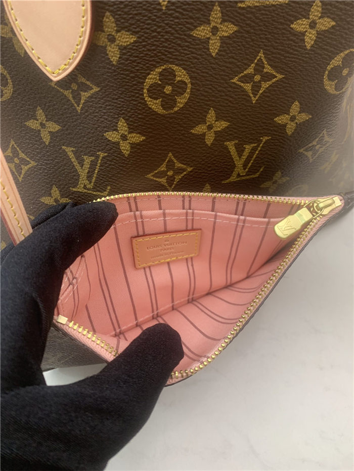 Louis Vuitton NEVERFULL PM Monogram Pink High