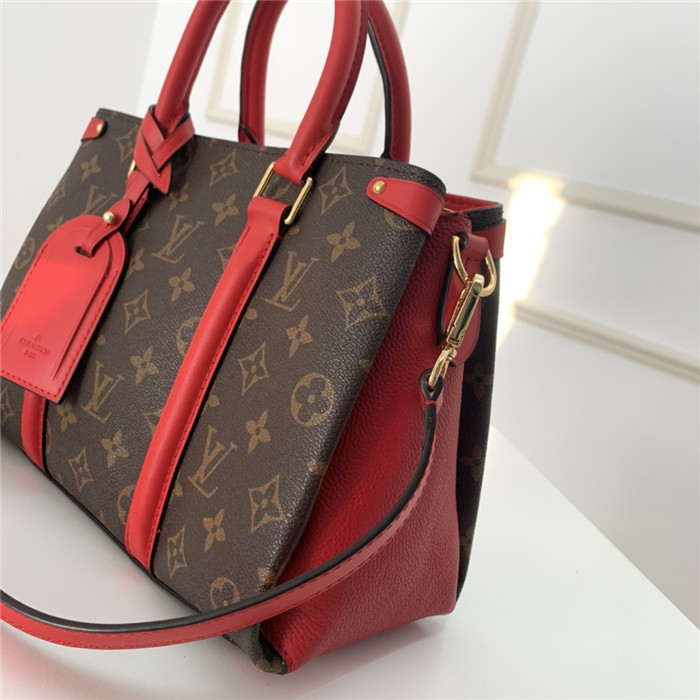 Louis Vuitton Soufflot BB Bag Monogram Canvas Red High