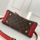 Louis Vuitton Soufflot BB Bag Monogram Canvas Red High