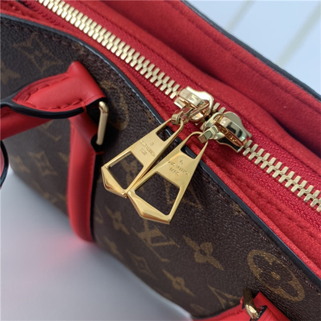 Louis Vuitton Soufflot BB Bag Monogram Canvas Red High