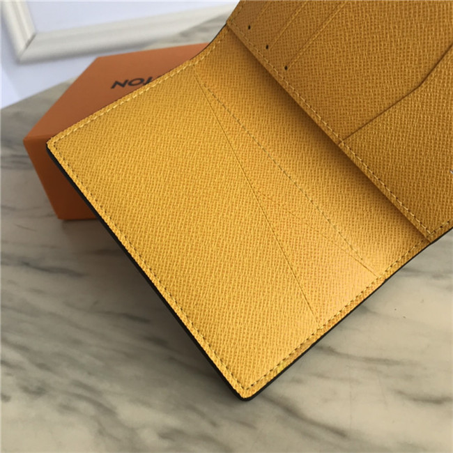 Louis Vuitton POCKET ORGANIZER Monogram Eclipse Yellow High