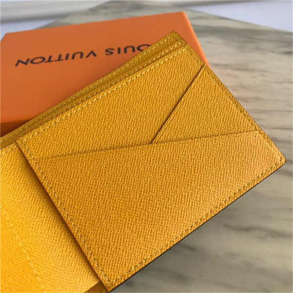 Louis Vuitton MULTIPLE WALLET Monogram Eclipse Yellow High