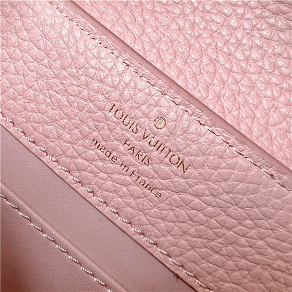 Louis Vuitton CAPUCINES MINI Taurillon Pink M80013 High