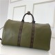 Louis Vuitton KEEPALL BANDOULIÈRE 50 Taiga Green High