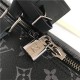 Louis Vuitton KEEPALL BANDOULIÈRE 50 Monogram Eclipse High