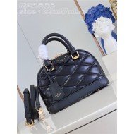 Louis Vuitton Alma BB Bag Lamb leather M59793 Black High