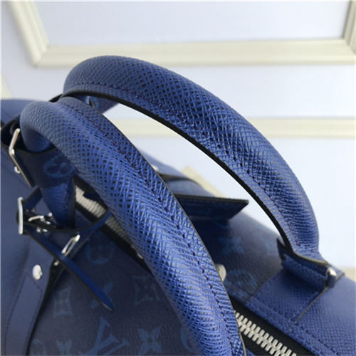 Louis Vuitton KEEPALL BANDOULIÈRE 45 Taiga Blue High