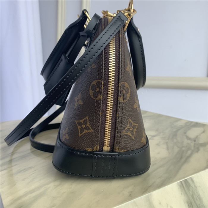 Louis Vuitton Alma BB Bag Monogram Black High