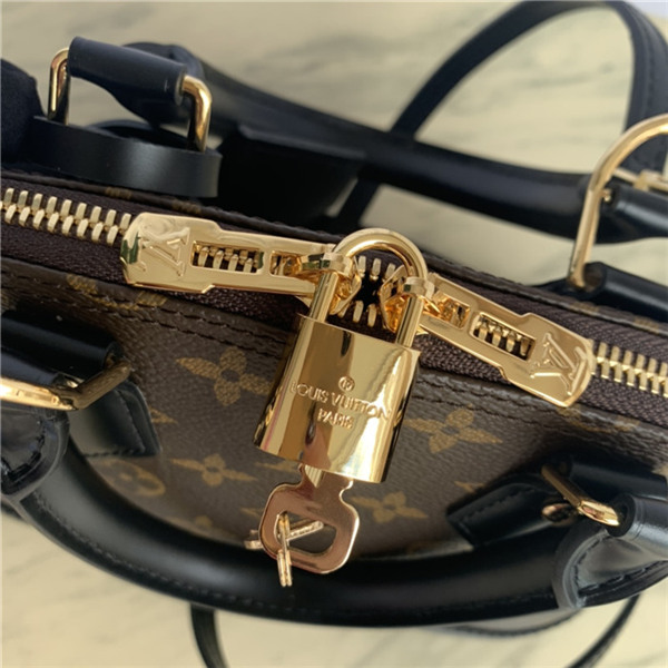 Louis Vuitton Alma BB Bag Monogram Black High