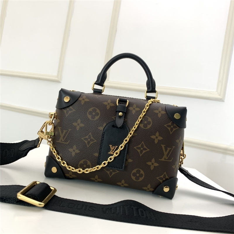 Louis Vuitton PETITE MALLE SOUPLE Monogram M45571 Black High