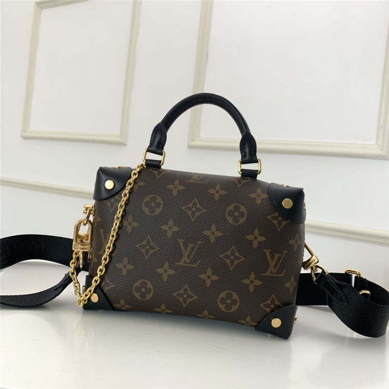 Louis Vuitton PETITE MALLE SOUPLE Monogram M45571 Black High