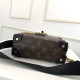 Louis Vuitton PETITE MALLE SOUPLE Monogram M45571 Black High