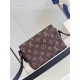 Louis Vuitton Steamer Wearable Wallet Monogram Macassar coated canvas M82534 High