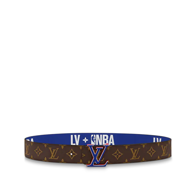 Louis Vuitton LVXNBA LV 3 STEPS 40MM REVERSIBLE BELT High