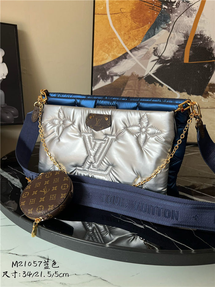 Louis Vuitton MAXI MULTI POCHETTE ACCESSOIRES Econyl M21057 Blue High