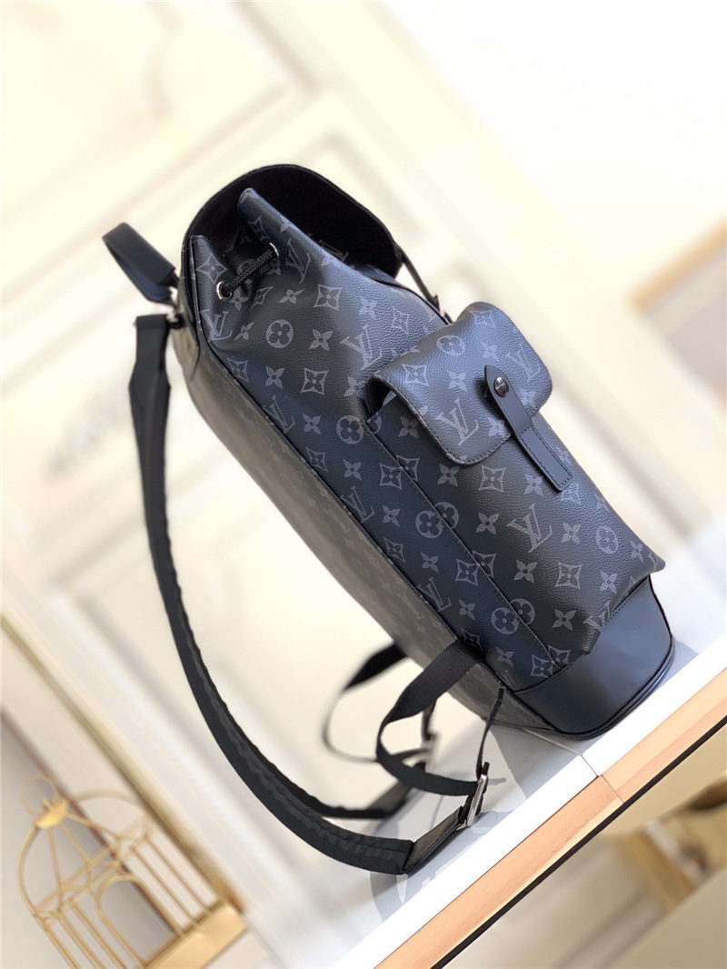 Louis Vuitton CHRISTOPHER PM Monogram Eclipse High