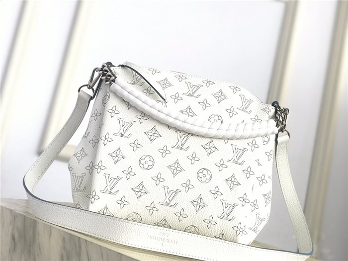 Louis Vuitton BABYLONE CHAIN BB Mahina White High