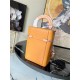 Louis Vuitton VERTICAL BOX TRUNK cowhide leather Saffron Yellow M59666 High