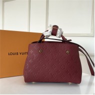 Louis Vuitton MONTAIGNE BB Monogram Empreinte Wine High