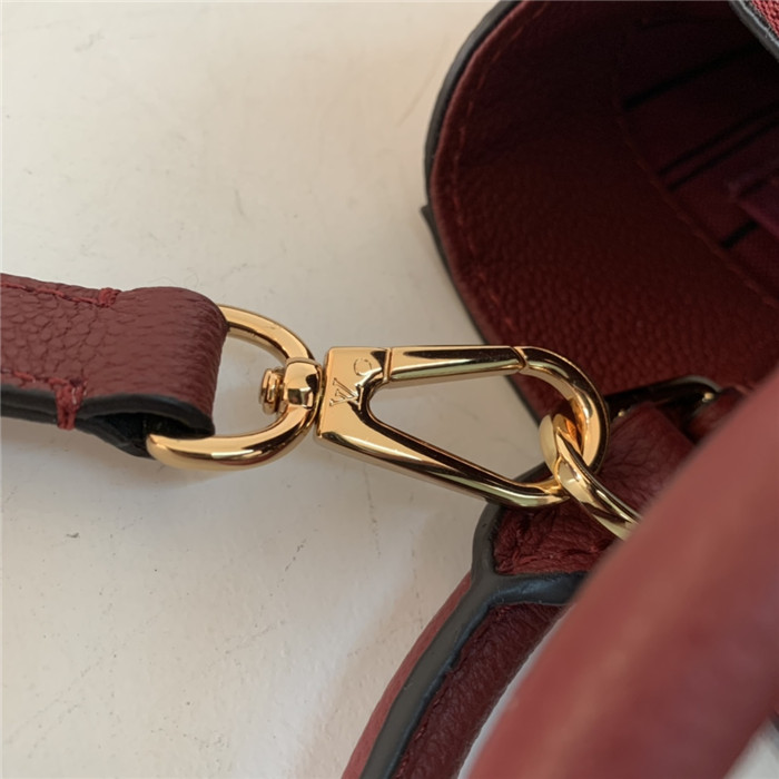 Louis Vuitton MONTAIGNE BB Monogram Empreinte Wine High