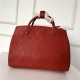 Louis Vuitton MONTAIGNE MM Monogram Empreinte Red High